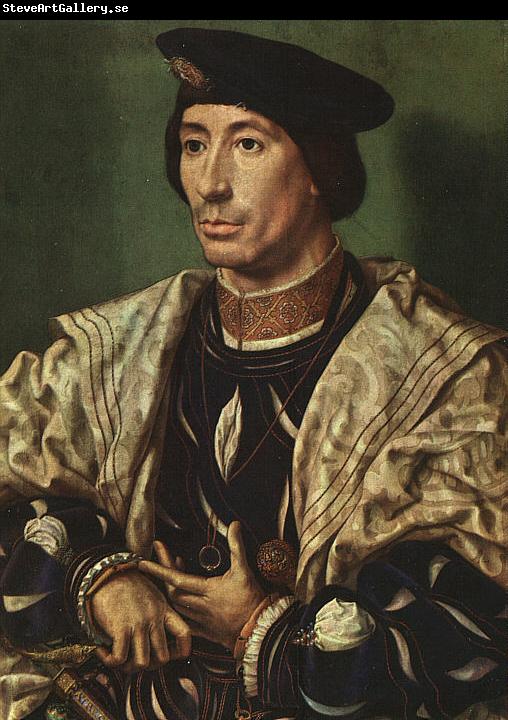 Jan Gossaert Mabuse Portrait of Baudouin of Burgundy a